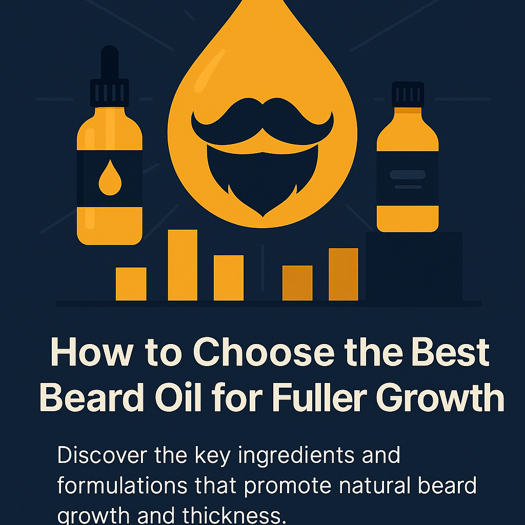 How to Choose the Best Beard Oil for Fuller Growth - Beard care ingredients and formulations